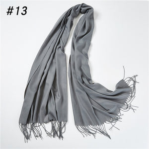 Unisex Thick Warm Winter Scarves Cashmere