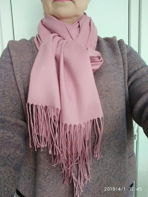 Unisex Thick Warm Winter Scarves Cashmere