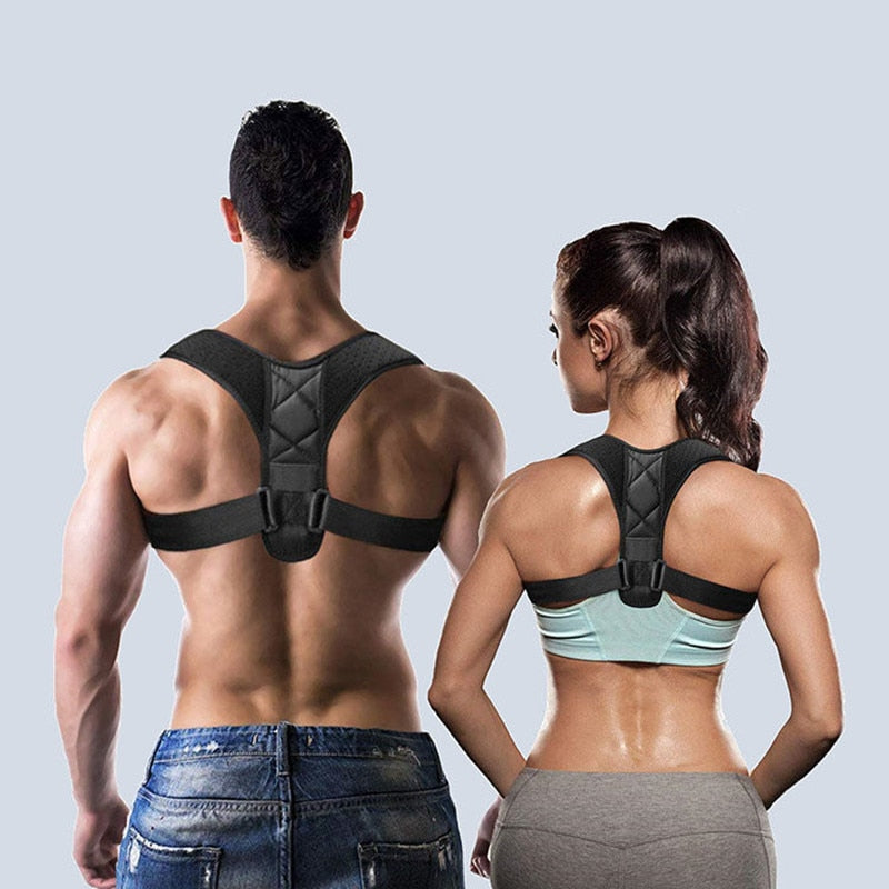 Posture Corrector: Medical Adjustable Clavicle Posture Corrector Men / Women Upper Back