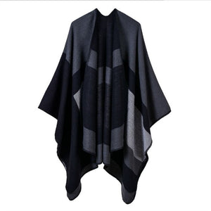 Women's poncho shawl