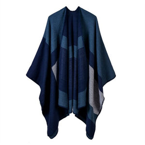 Women's poncho shawl