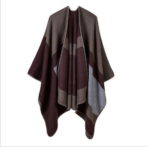 Women's poncho shawl