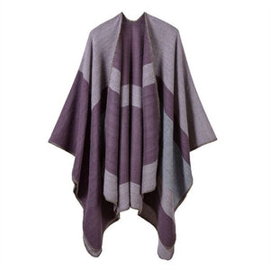 Women's poncho shawl