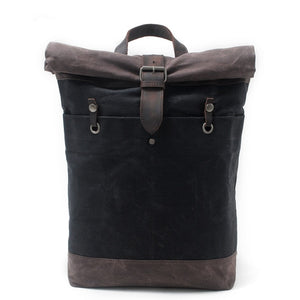 OilSkin Country Style Rucksack Bag