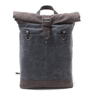 OilSkin Country Style Rucksack Bag