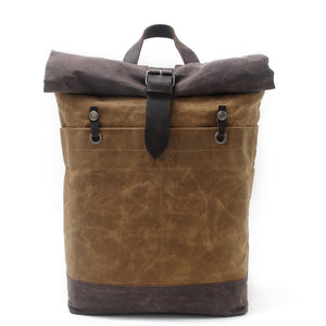 OilSkin Country Style Rucksack Bag